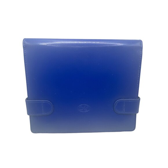 Creative Memories Blue Photo Album Organizer with Beige Fabric Interior Scrapboo - Picture 2 of 4